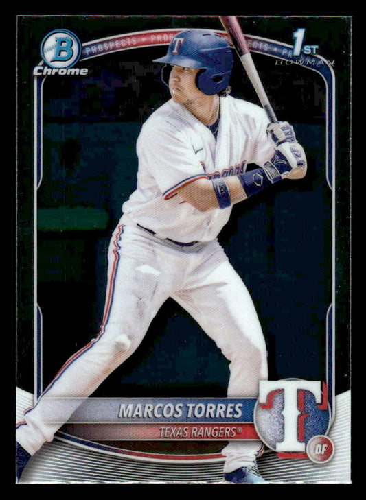 2025 Bowman #BCP-94 Marcos Torres Chrome Prospects