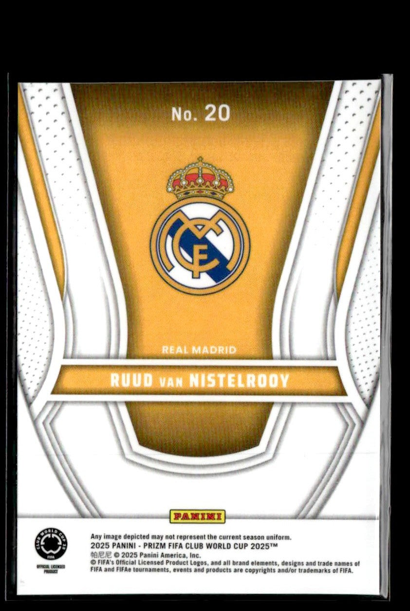 2025 Panini Prizm World Cup #20 Ruud Van Nistelrooy Legendary Talents