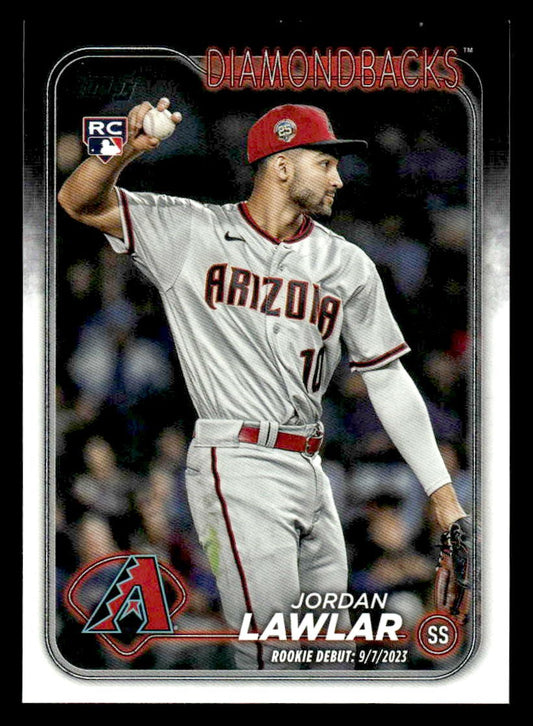 2024 Topps Update #US41 Jordan Lawlar