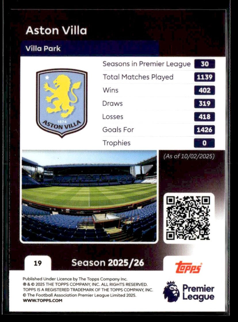 2025-26 Topps Premier League #19 Team Badge