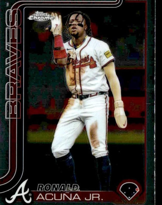 2025 Topps Chrome #257 Ronald Acuña Jr.