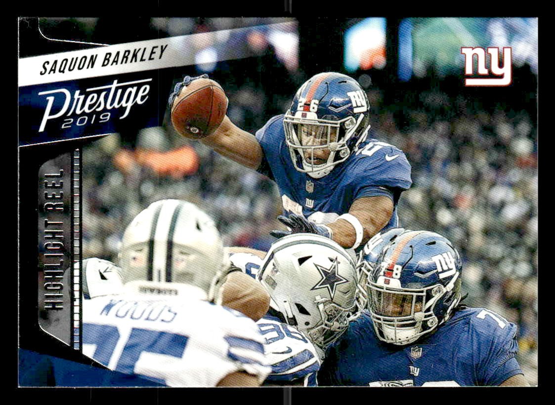 2019 Panini Prestige #HH-SB Saquon Barkley Highlight Reel