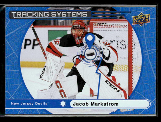 2025-26 Upper Deck #TS-3 Jacob Markstrom Tracking Systems