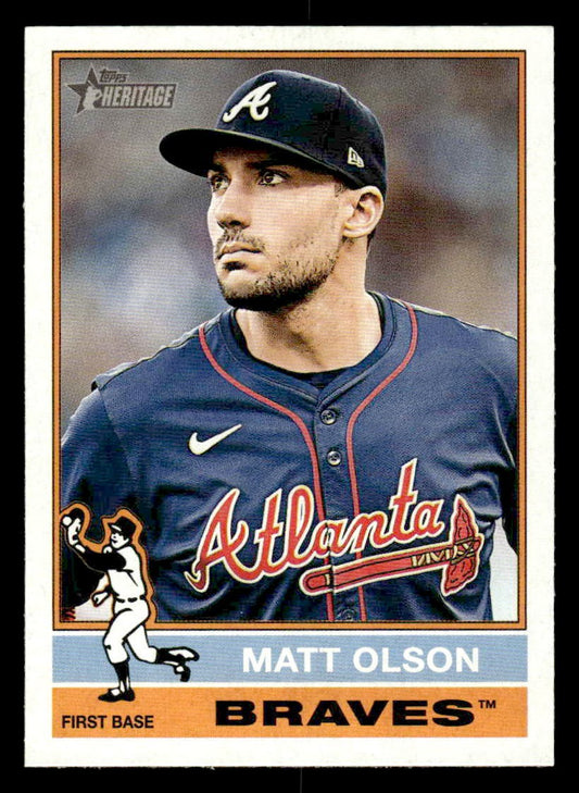 2025 Topps Heritage #102 Matt Olson