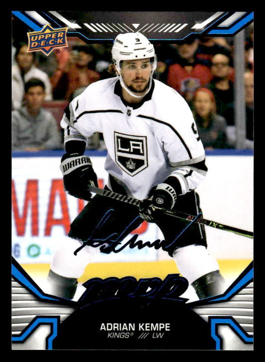 2022-23 Upper Deck MVP #131 Adrian Kempe Blue Script