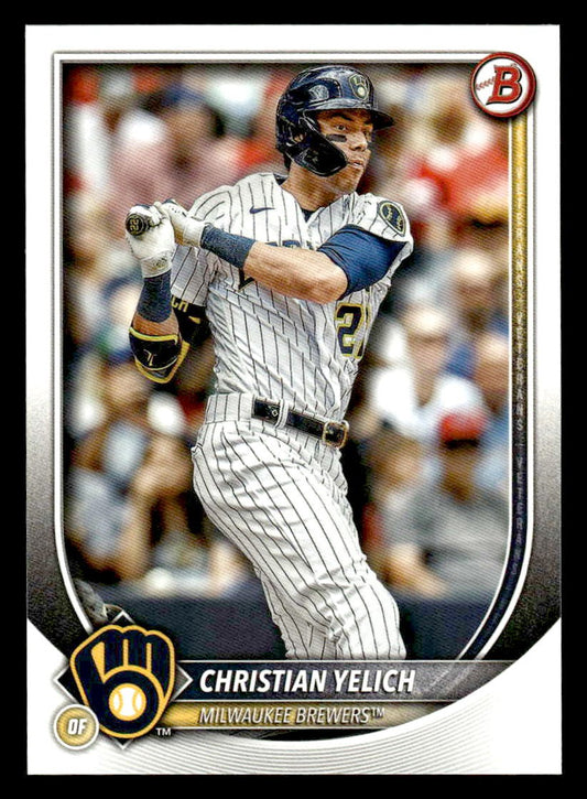 2025 Bowman #67 Christian Yelich