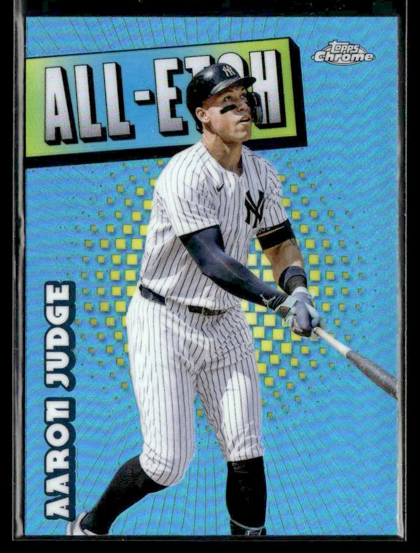 2025 Topps Chrome #CAE-2 Aaron Judge Chrome All-Etch