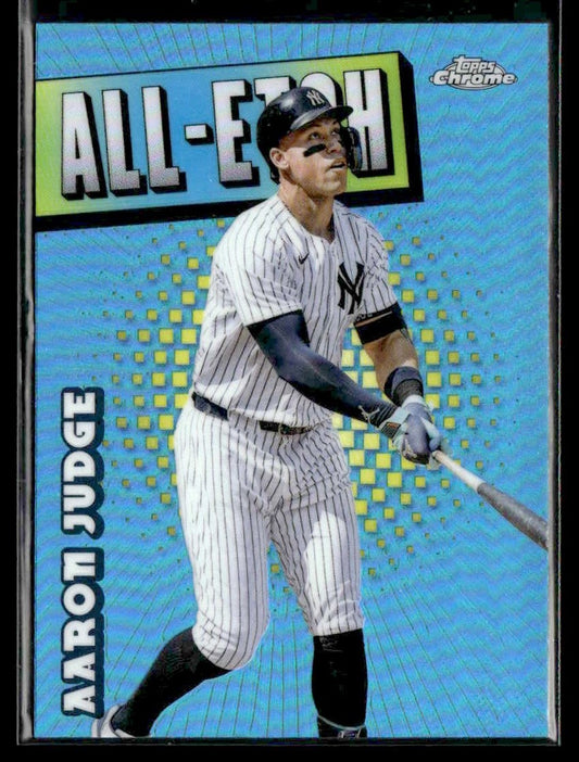 2025 Topps Chrome #CAE-2 Aaron Judge Chrome All-Etch