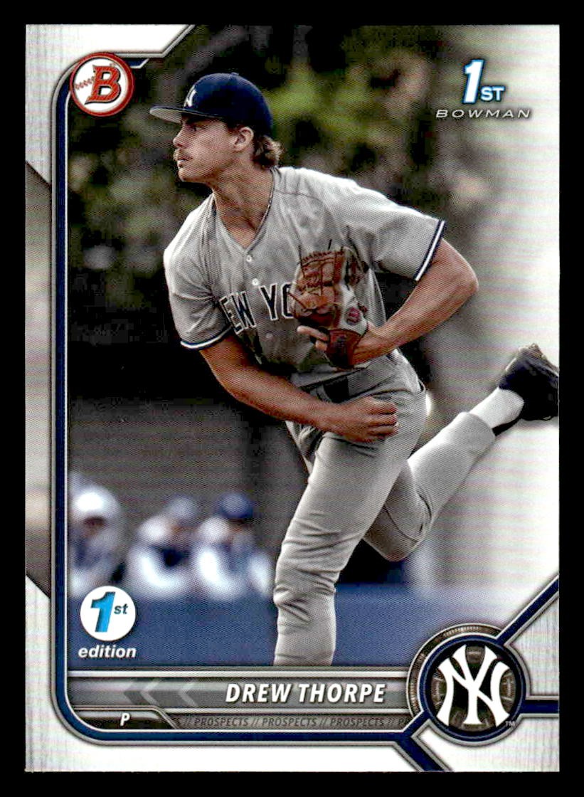 2022 Bowman Draft 1st Edition #BD-25 Drew Thorpe