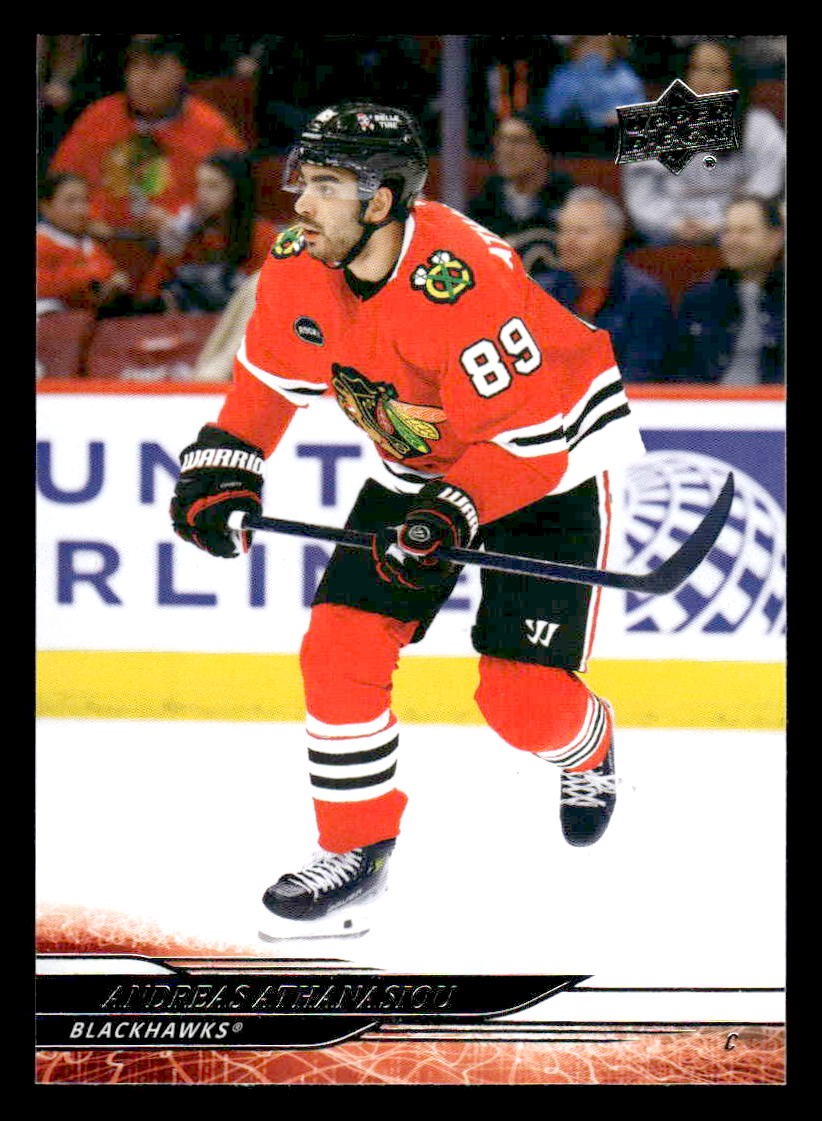 2024-25 Upper Deck #284 Andreas Athanasiou