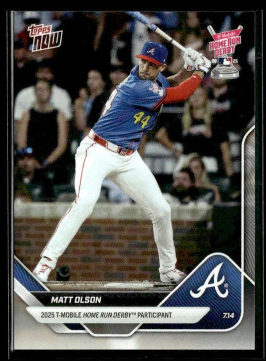 2025 Topps Now Home Run Derby #HRD-8 Matt Olson