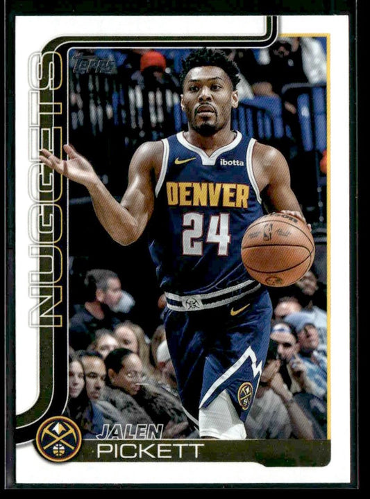 2025-26 Topps #107 Jalen Pickett