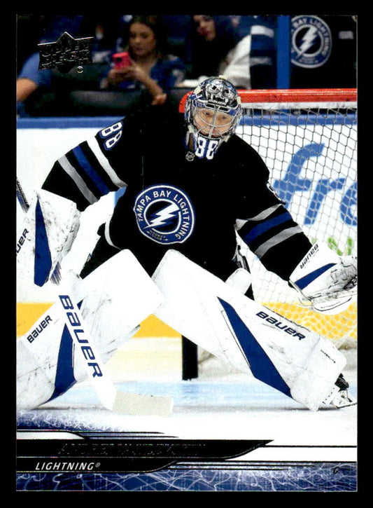 2024-25 Upper Deck #405 Andrei Vasilevskiy Clear Cut