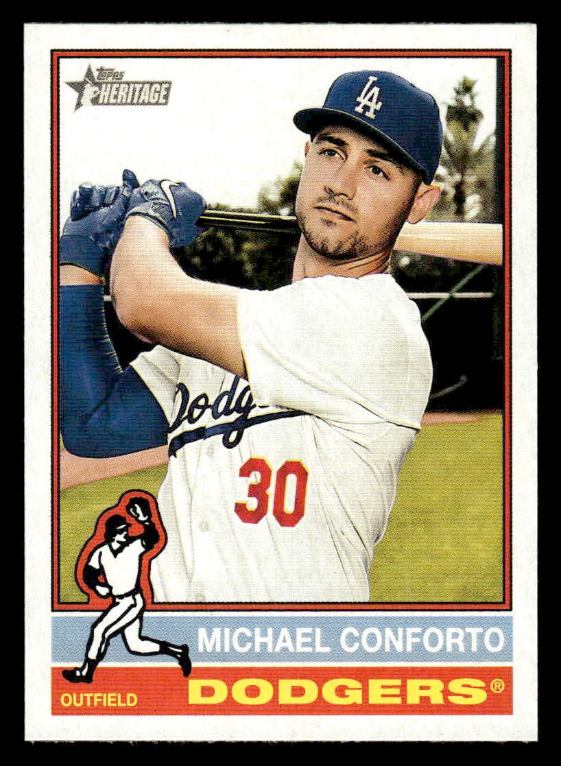 2025 Topps Heritage #297 Michael Conforto