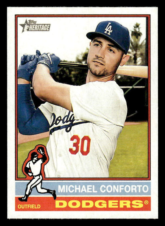 2025 Topps Heritage #297 Michael Conforto