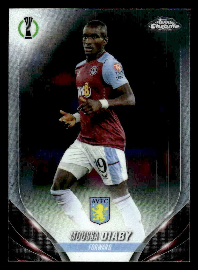 2023-24 Topps Chrome UEFA Club Competitions #116 Moussa Diaby