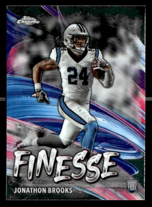 2024 Topps Chrome #F-10 Jonathon Brooks Finesse