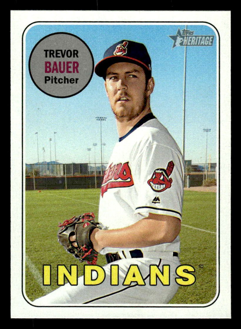 2018 Topps Heritage #267 Trevor Bauer