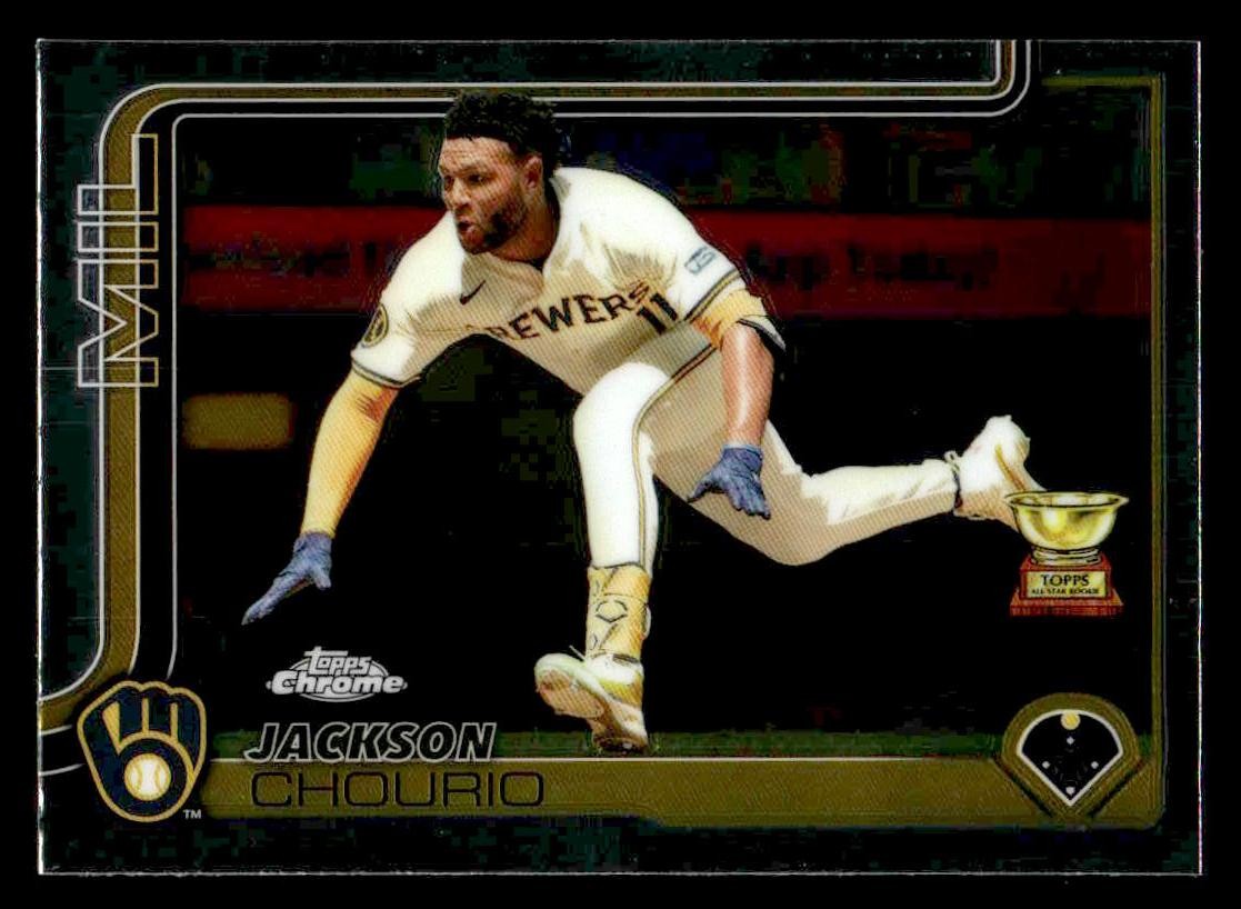 2025 Topps Chrome #262 Jackson Chourio