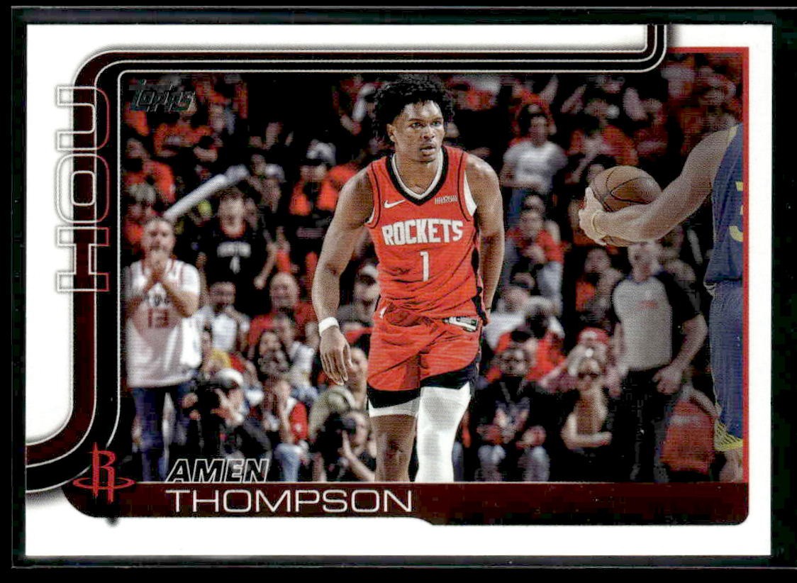 2025-26 Topps #176 Amen Thompson Gold #/2025