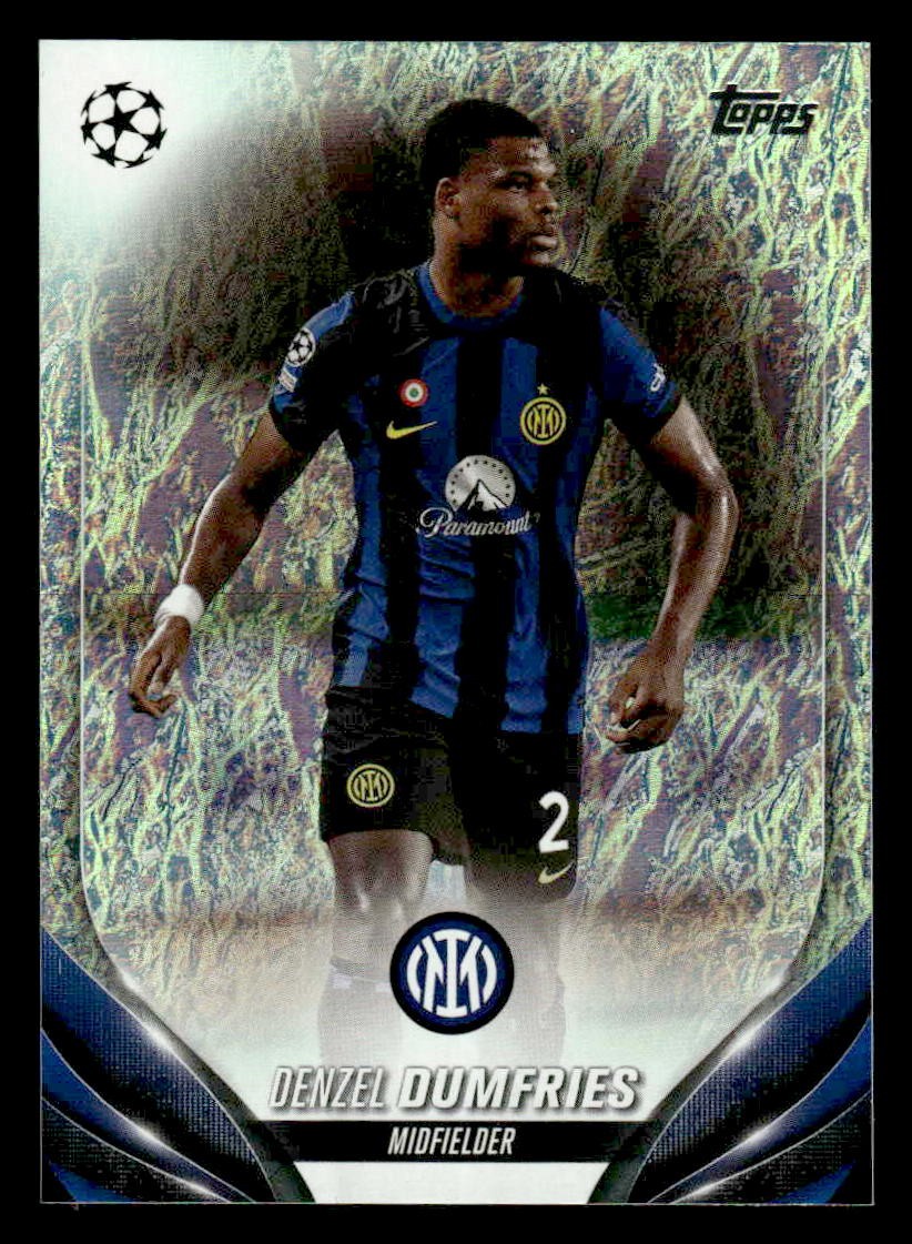 2023-24 Topps Jade Edition UEFA Club Competitions #9 Denzel Dumfries
