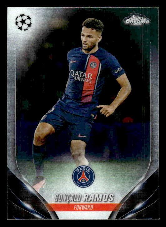 2023-24 Topps Chrome UEFA Club Competitions #96 Gonçalo Ramos