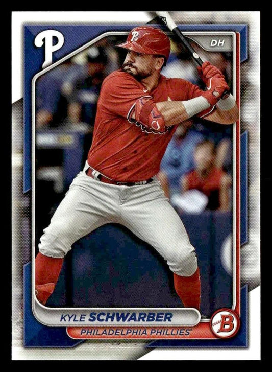 2024 Bowman #89 Kyle Schwarber