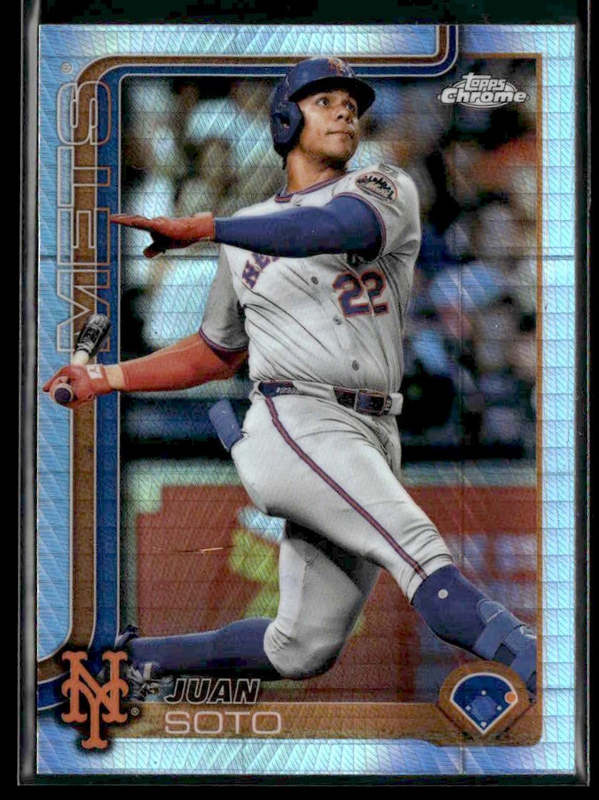 2025 Topps Chrome #200 Juan Soto Prism Refractors