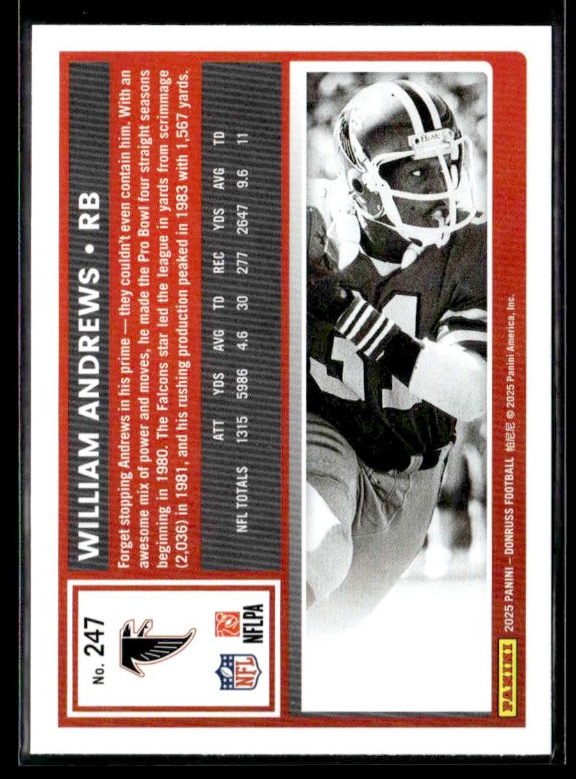2025 Donruss #247 William Andrews
