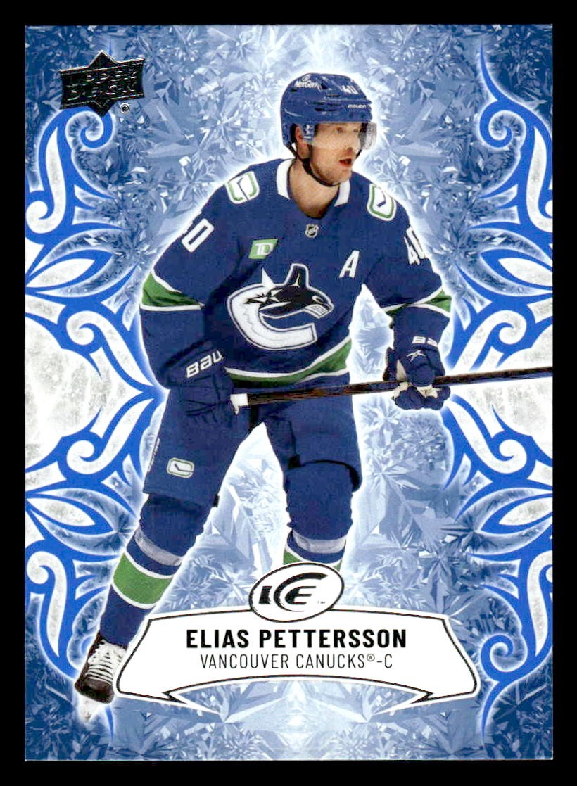 2024-25 Upper Deck Ice #20 Elias Pettersson
