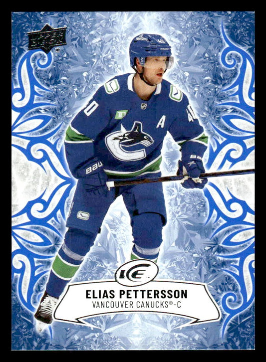 2024-25 Upper Deck Ice #20 Elias Pettersson