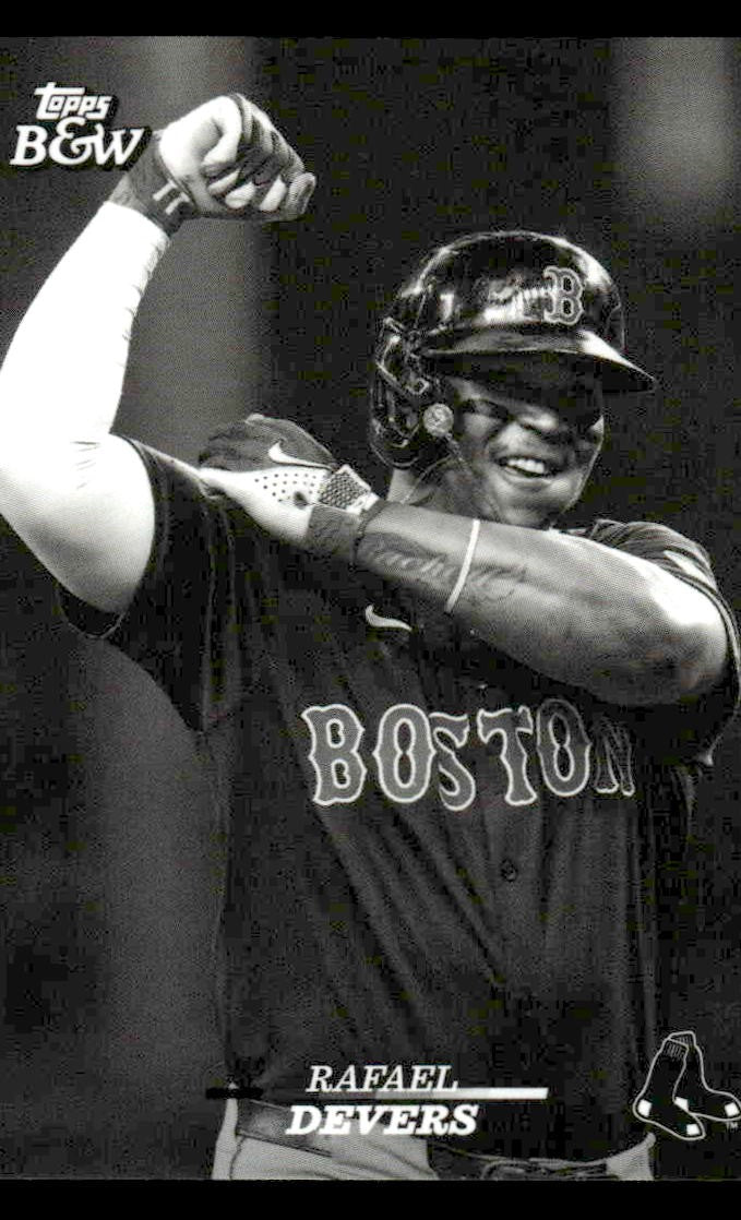 2024 Topps Black & White #63 Rafael Devers