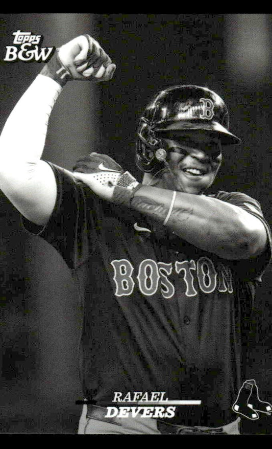 2024 Topps Black & White #63 Rafael Devers