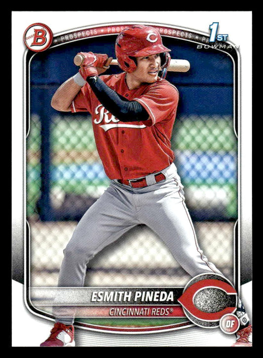2025 Bowman #BP-37 Esmith Pineda Prospects
