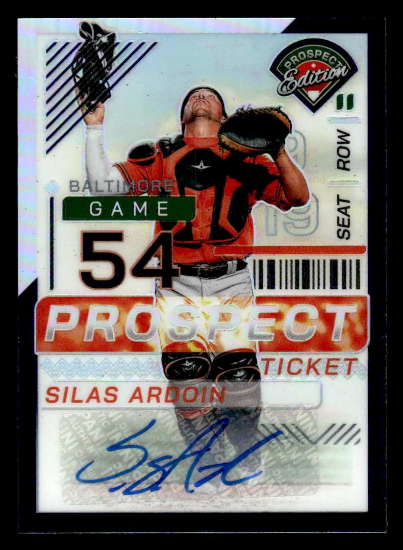 2024 Panini Prospect Edition #31 Silas Ardoin Purple Signatures Holo #/125