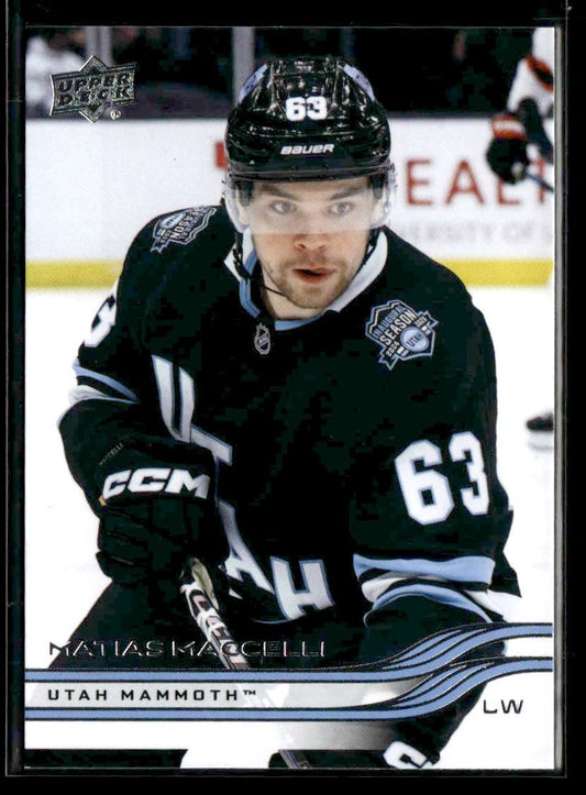 2025-26 Upper Deck #173 Matias Maccelli