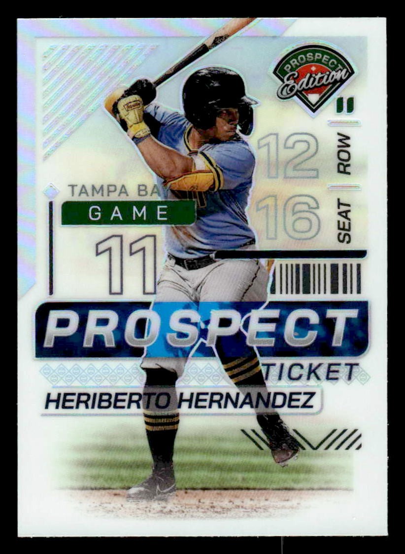 2024 Panini Prospect Edition #76 Heriberto Hernandez Holo