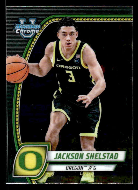 2024-25 Bowman University Chrome #77 Jackson Shelstad