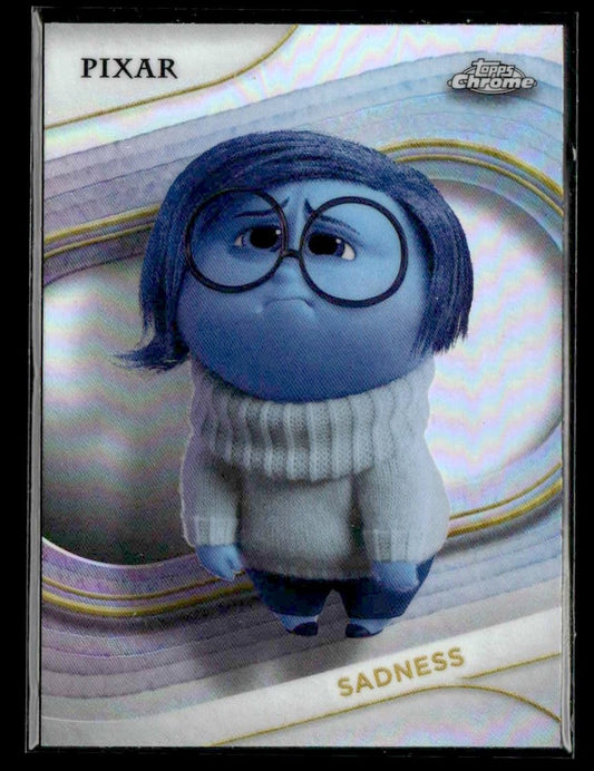 🌟 Sadness — 2025 Topps Chrome Disney Refractor #83 🌟