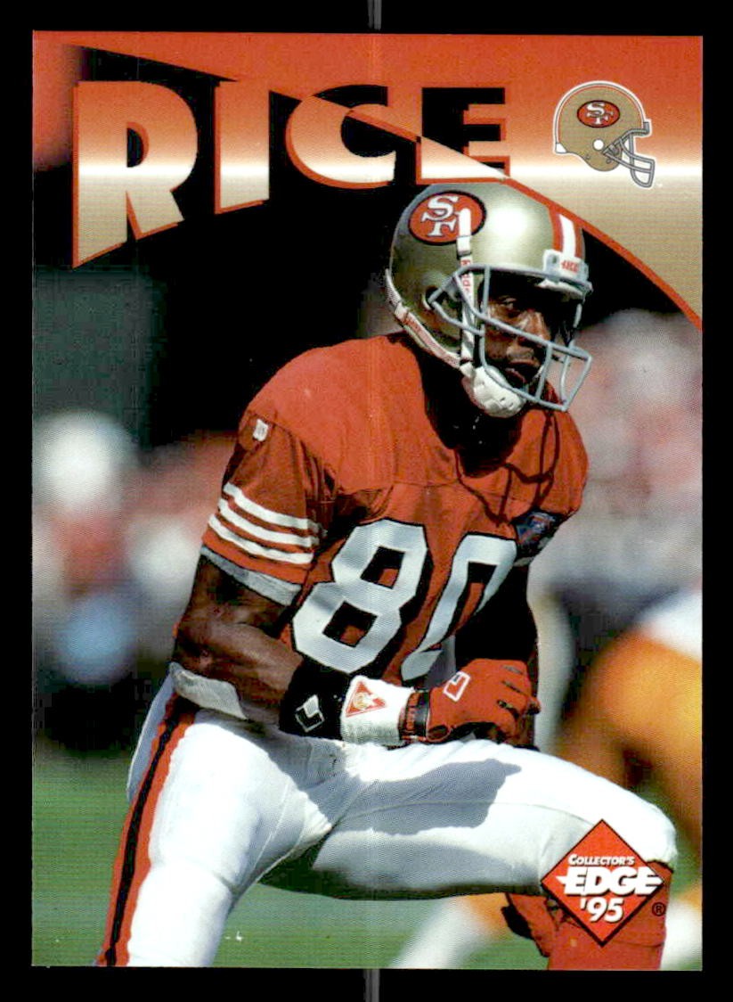 1995 Collector's Edge Instant Replay #33 Jerry Rice