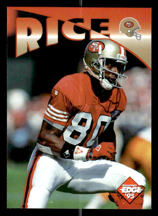 1995 Collector's Edge Instant Replay #33 Jerry Rice