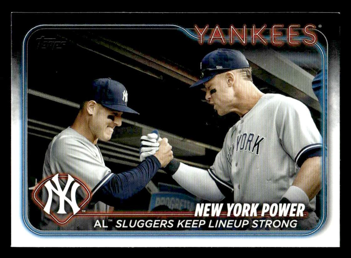 2024 Topps #315 New York Power: AL Sluggers Keep Lineup Strong