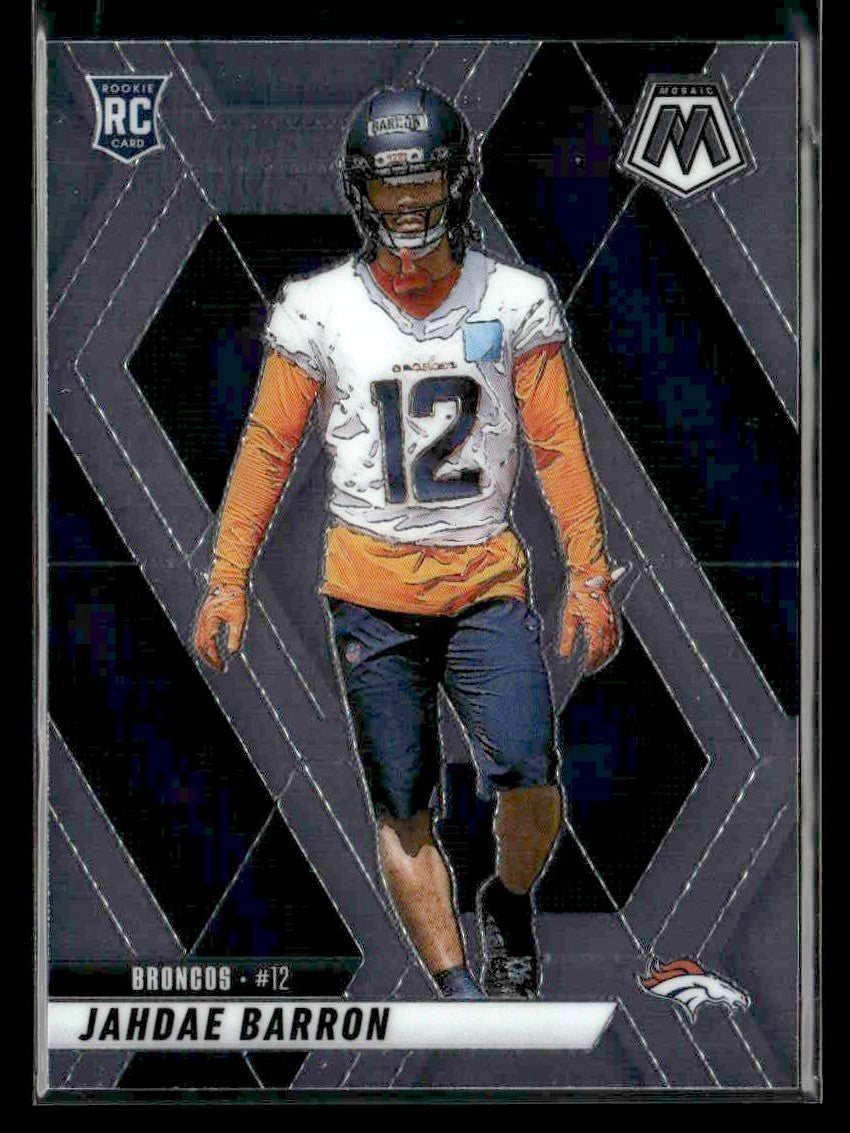 2025 Panini Mosaic #361 Jahdae Barron