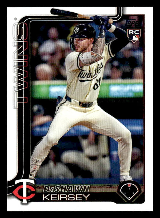 2025 Topps #605 DaShawn Keirsey