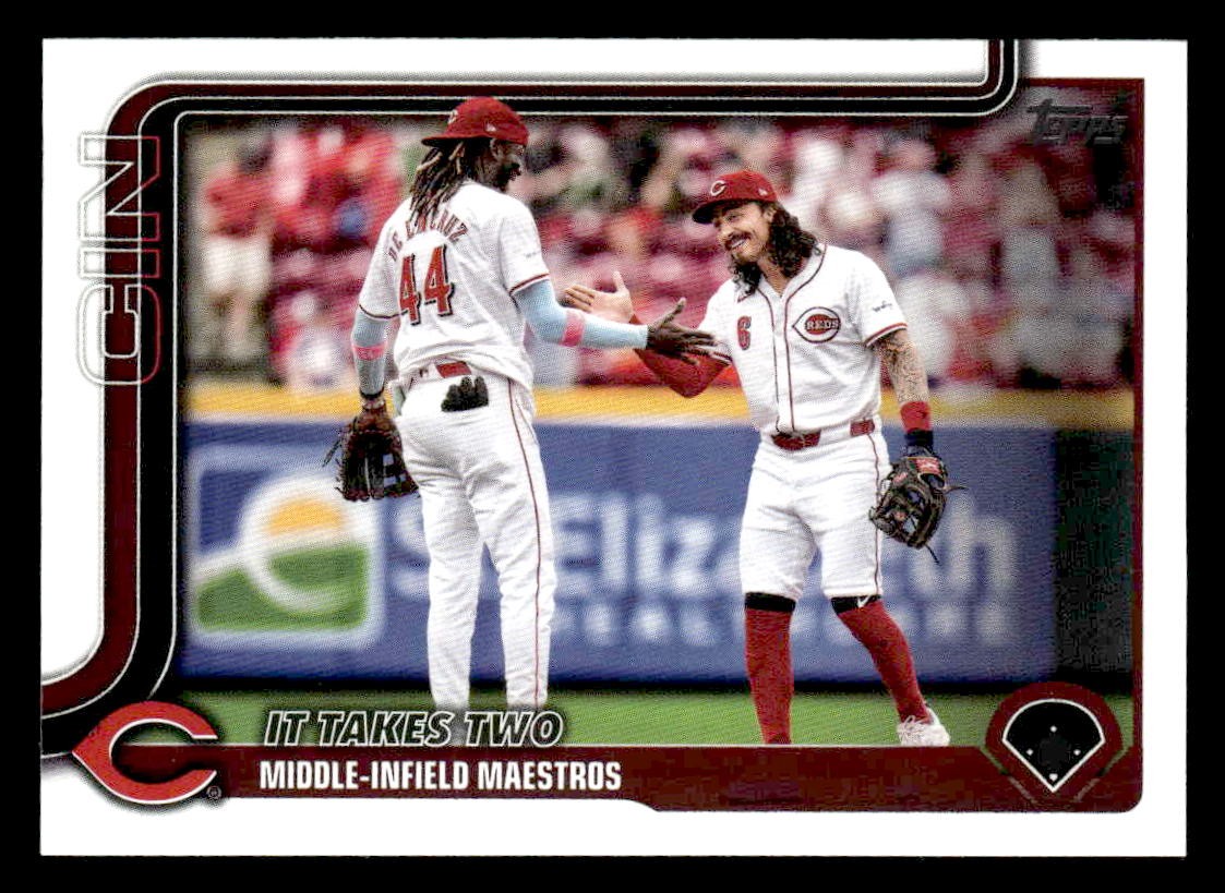 2025 Topps #295 It Takes Two: Middle-Infield Maestros