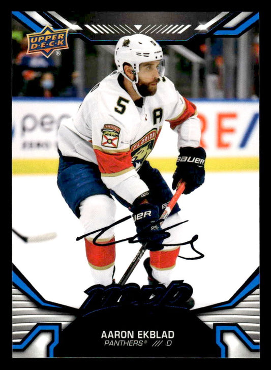 2022-23 Upper Deck MVP #120 Aaron Ekblad Blue Script