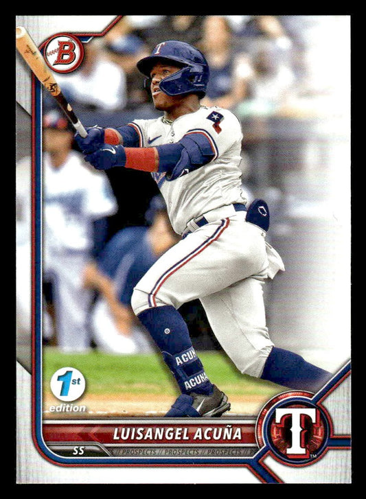 2022 Bowman Draft 1st Edition #BD-159 Luisangel Acuña
