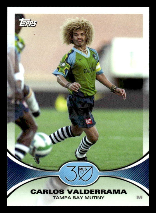 2025 Topps MLS 30th Anniversary Collection #7 Carlos Valderrama