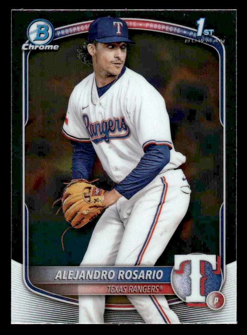 2025 Bowman #BCP-125 Alejandro Rosario Chrome Prospects
