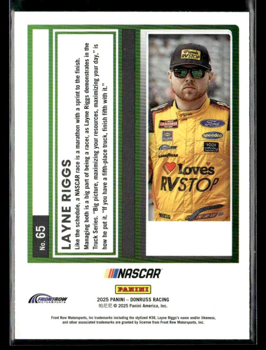 2025 Donruss #65 Layne Riggs